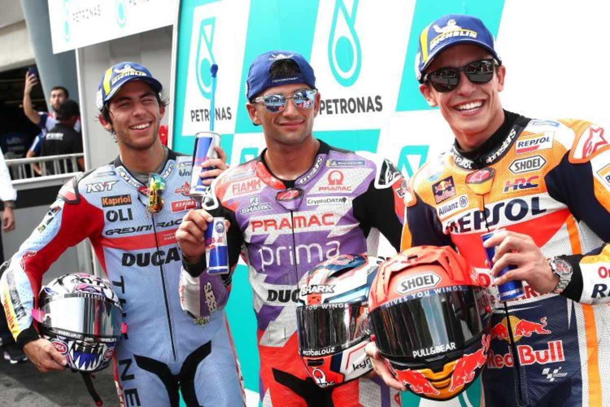 Enea Bastianini, Jorge Martin & Marc Márquez