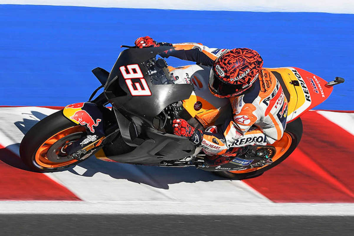 Marc Márquez: Auch das war eine Aero-Variante in Misano
