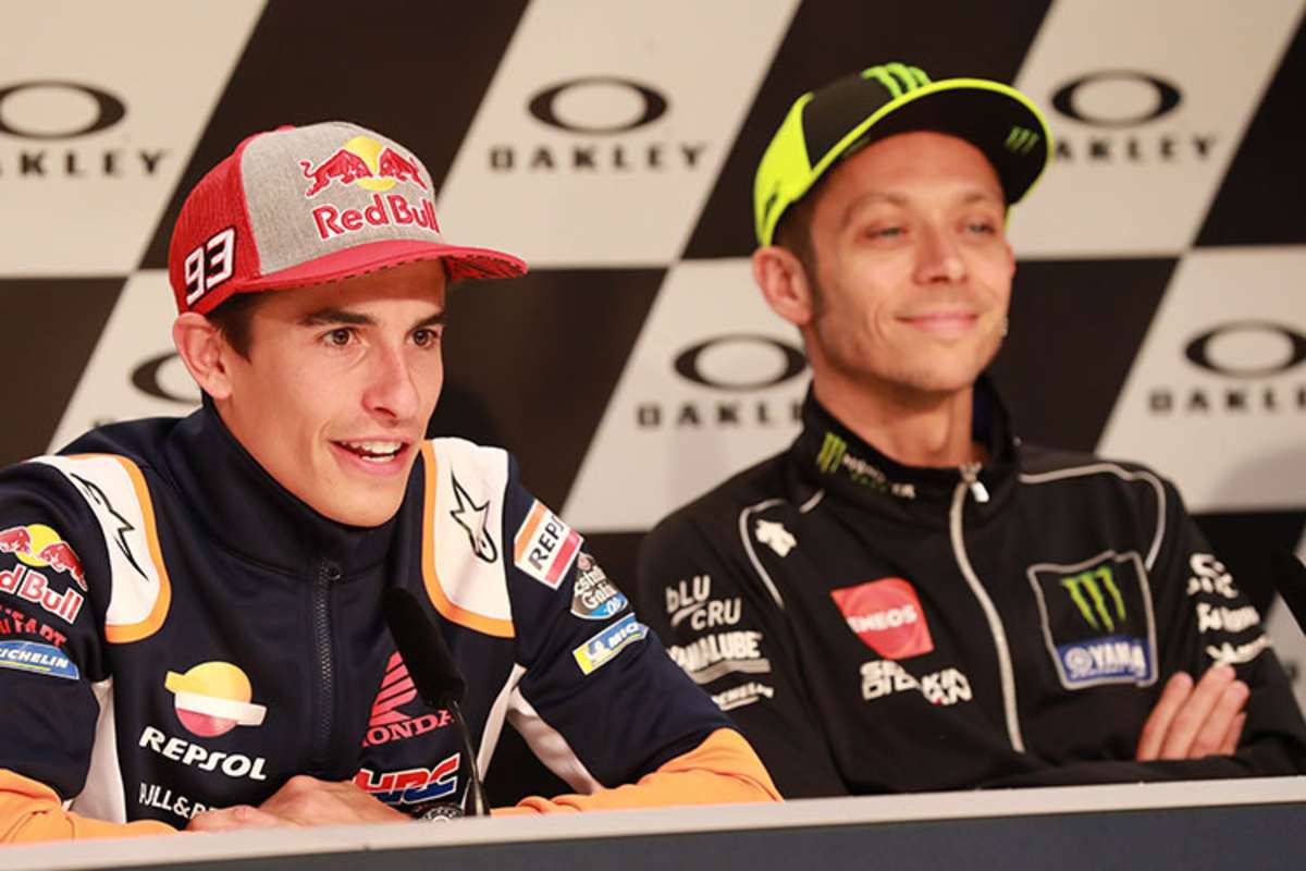 Misano 2019: Marc Márquez und Valentino Rossi
