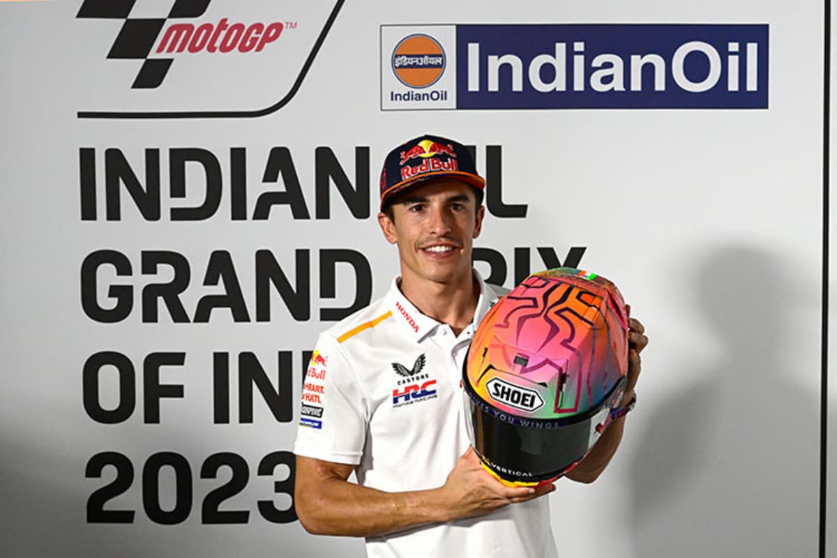 Marc Márquez: Neues Helm-Design für Indien