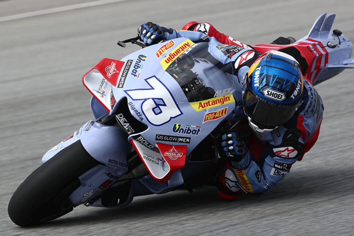 Alex Márquez auf der Gresini-Ducati: Er mischt unter den Top-5 mit