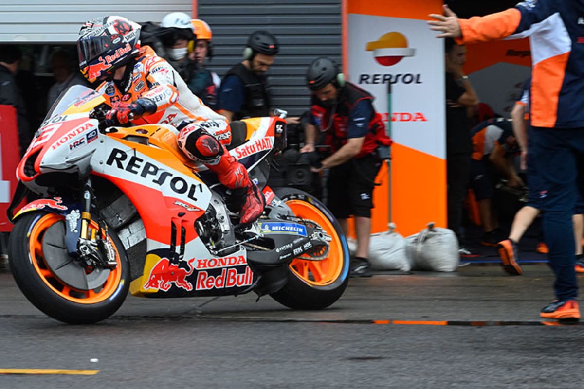 Marc Márquez: Die Chance im Regen beim Schopf gepackt