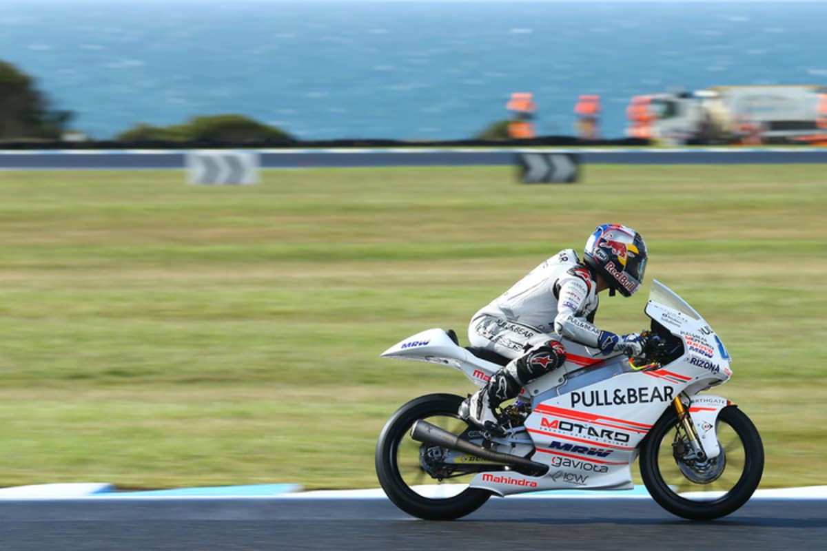 Jorge Martin 2016 beim Australien-GP auf der Mahindra des Aspar-Teams