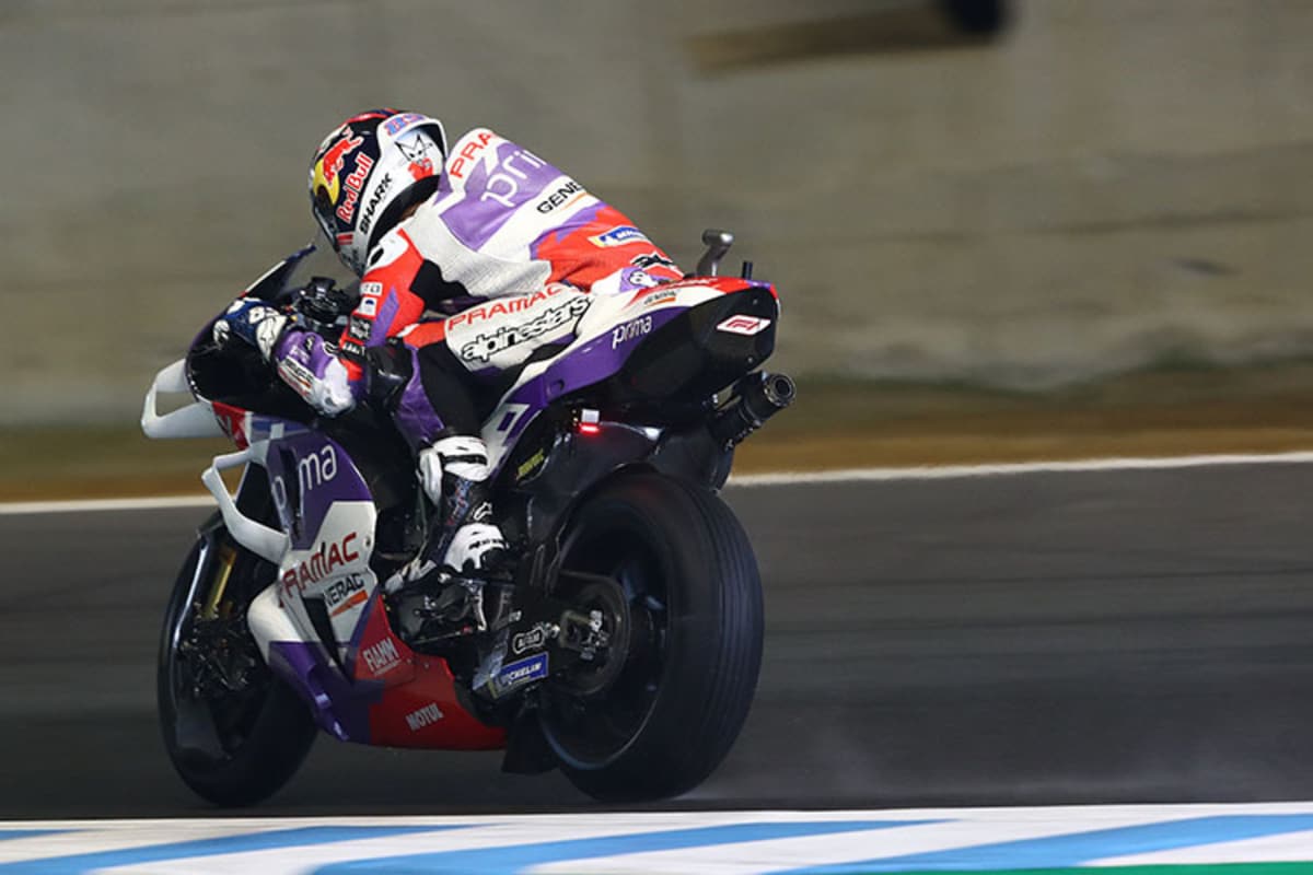 Bester Ducati-Pilot im Regen: Jorge Martin