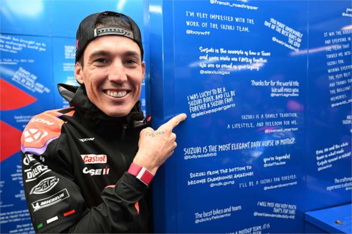Auch Aprilia-Ass Aleix Espargaró wird Suzuki vermissen
