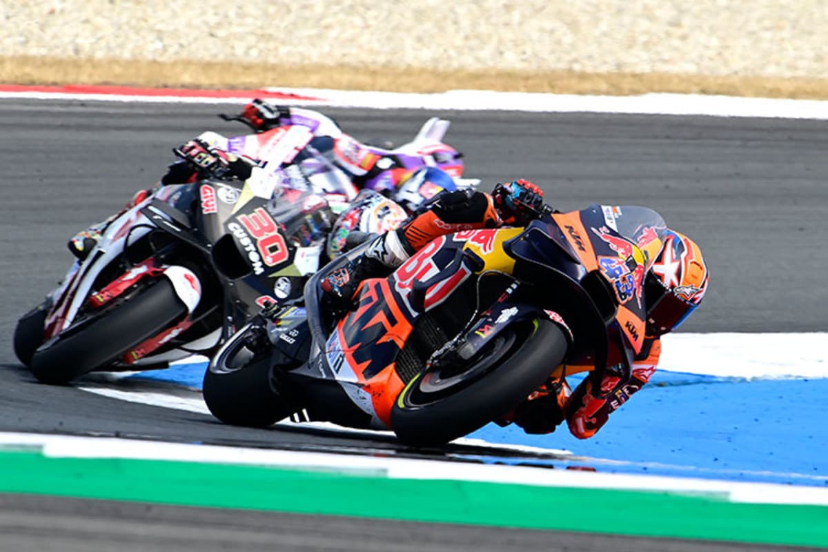 Assen: Jack Miller von Nakagami und Zarco