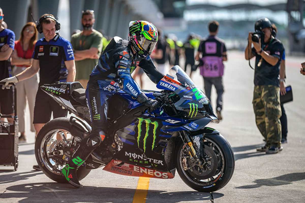 Franky Morbidelli in Sepang