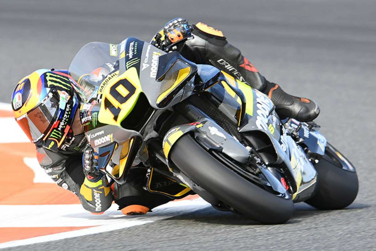 Luca Marini: Bestzeit beim Test