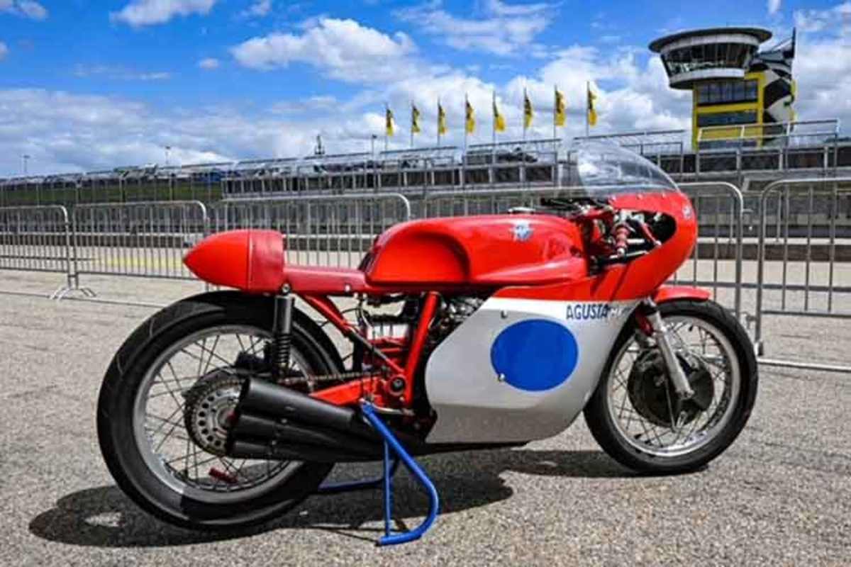 Wurde nach der Saison 1967 verboten: Die MV Agusta 350 Sei