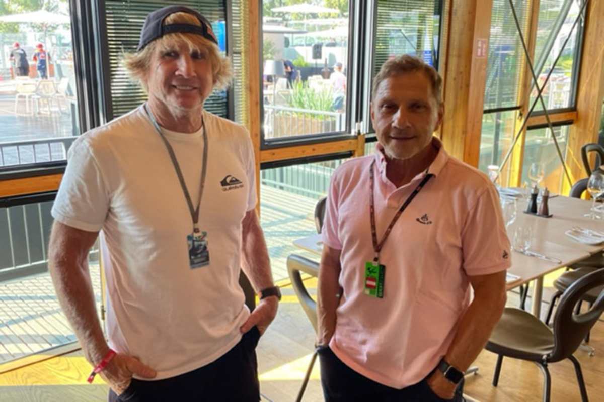 Robby Naish traf Schauspieler Richy Müller