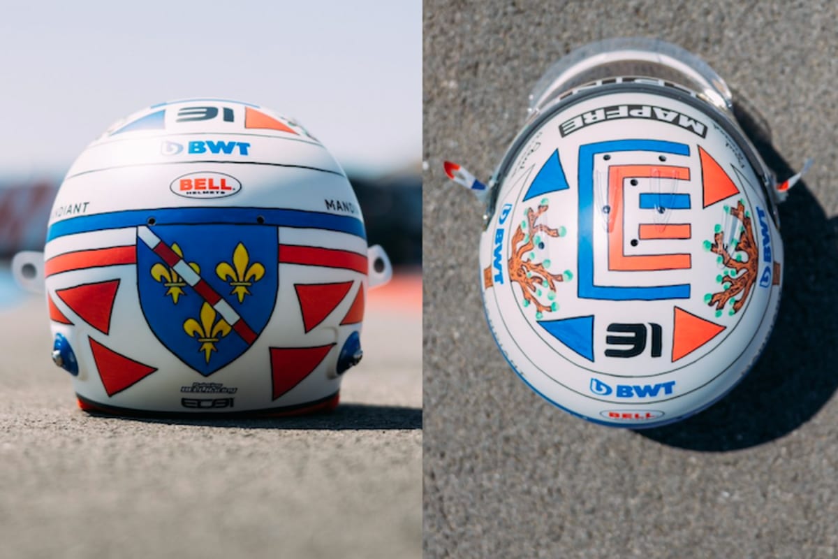 Das Design zeigt auch die Farben von Ocons Heimatstadt Évreux