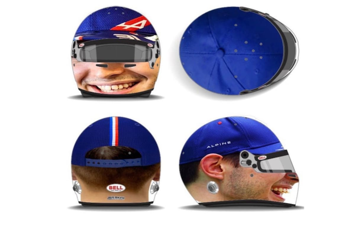 Fast hätte sich Ocon für dieses Design entschieden!