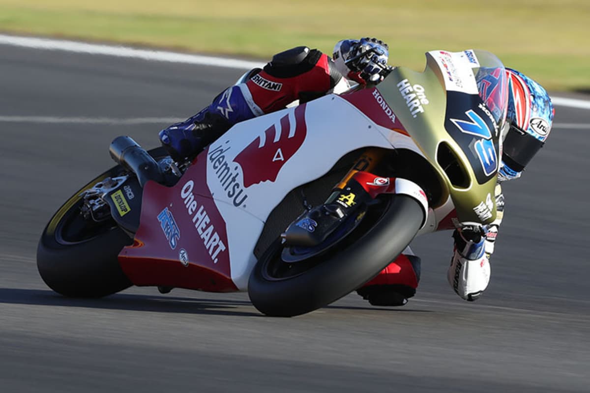 Ai Ogura auf der Kalex des Teams Honda Asia