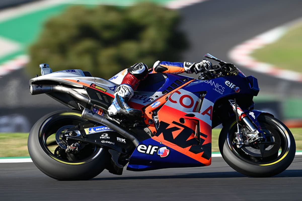 Mit diesem Design gewann Miguel Oliveira auf der Red Bull Tech3-KTM 2020 zwei MotoGP-Rennen