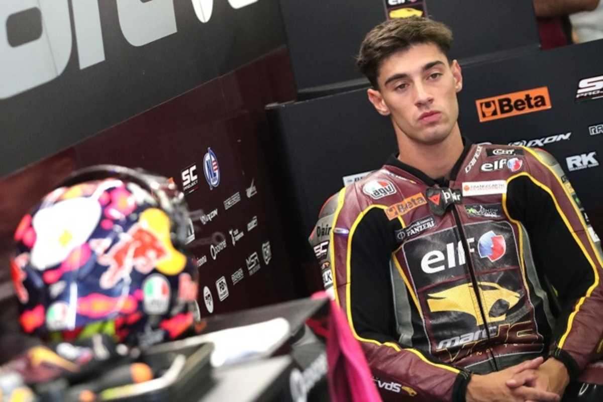 Ratlos? Der WM-Zweite Tony Arbolino startet zum Moto2-Rennen vom 19. Startplatz