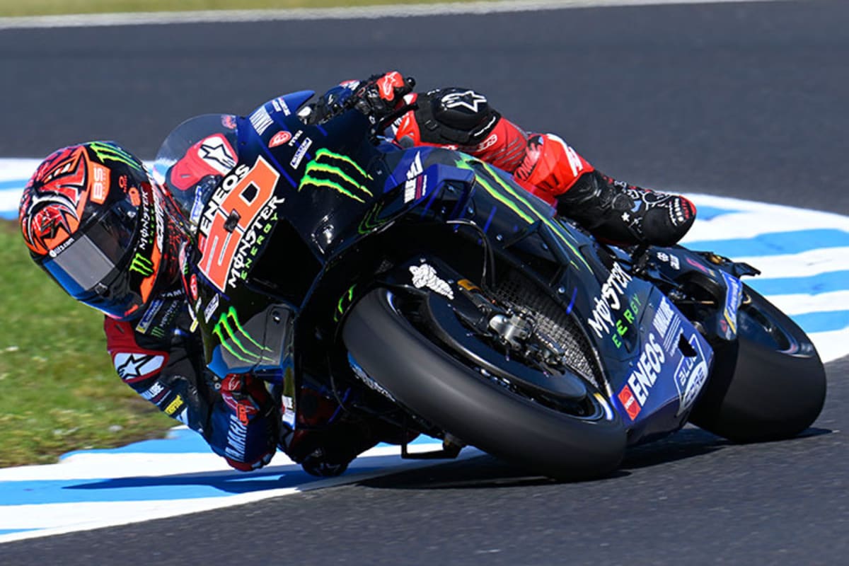 Nur auf Platz 8: Fabio Quartararo