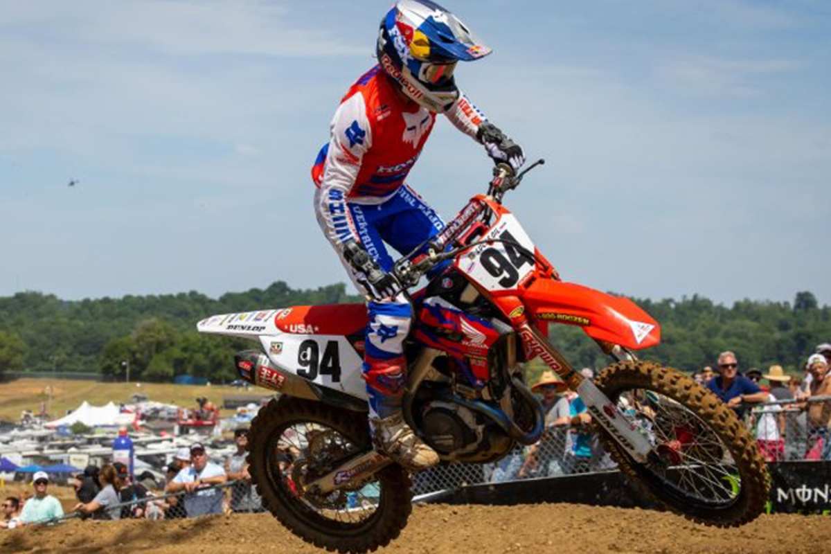 Ken Roczen führte im zweiten Lauf