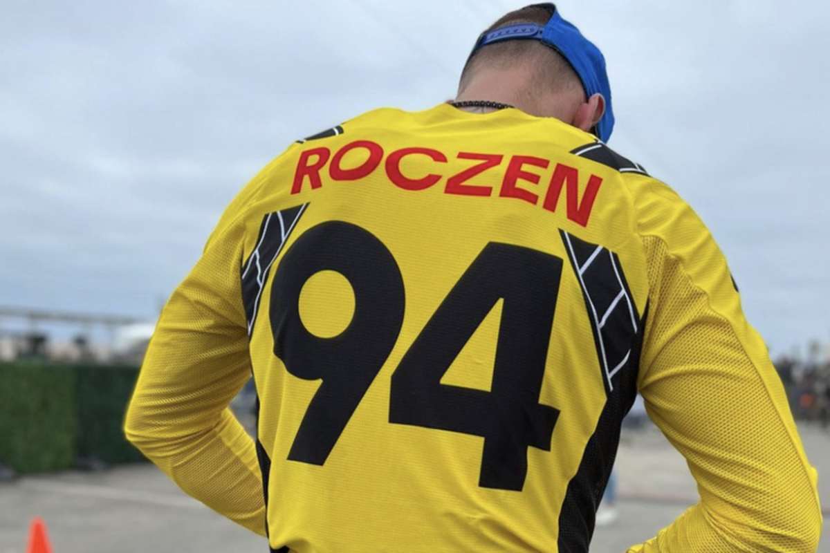 Ken Roczen trat im gelben Retro-Design an