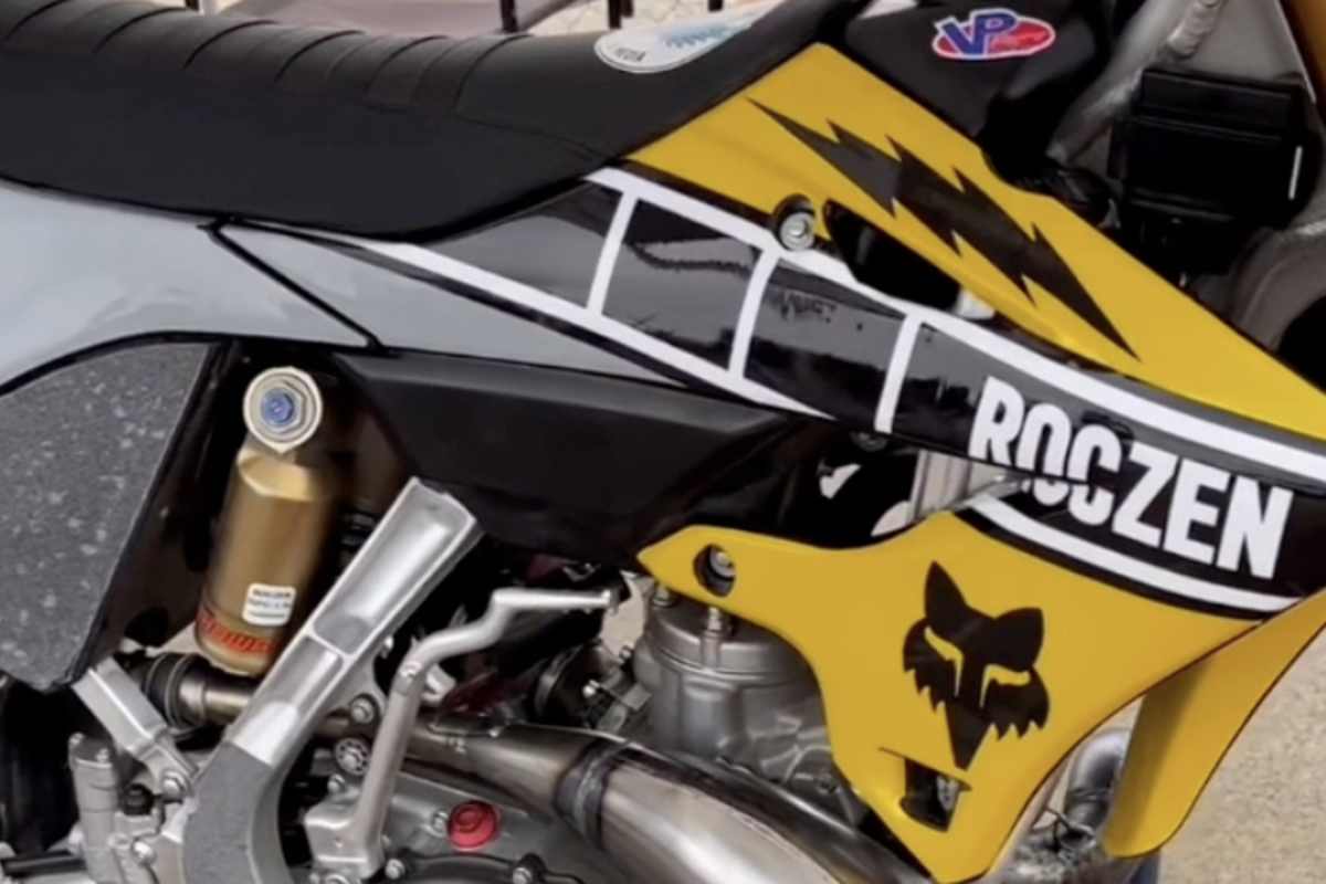 Die Zweitakt-Yamaha von Ken Roczen