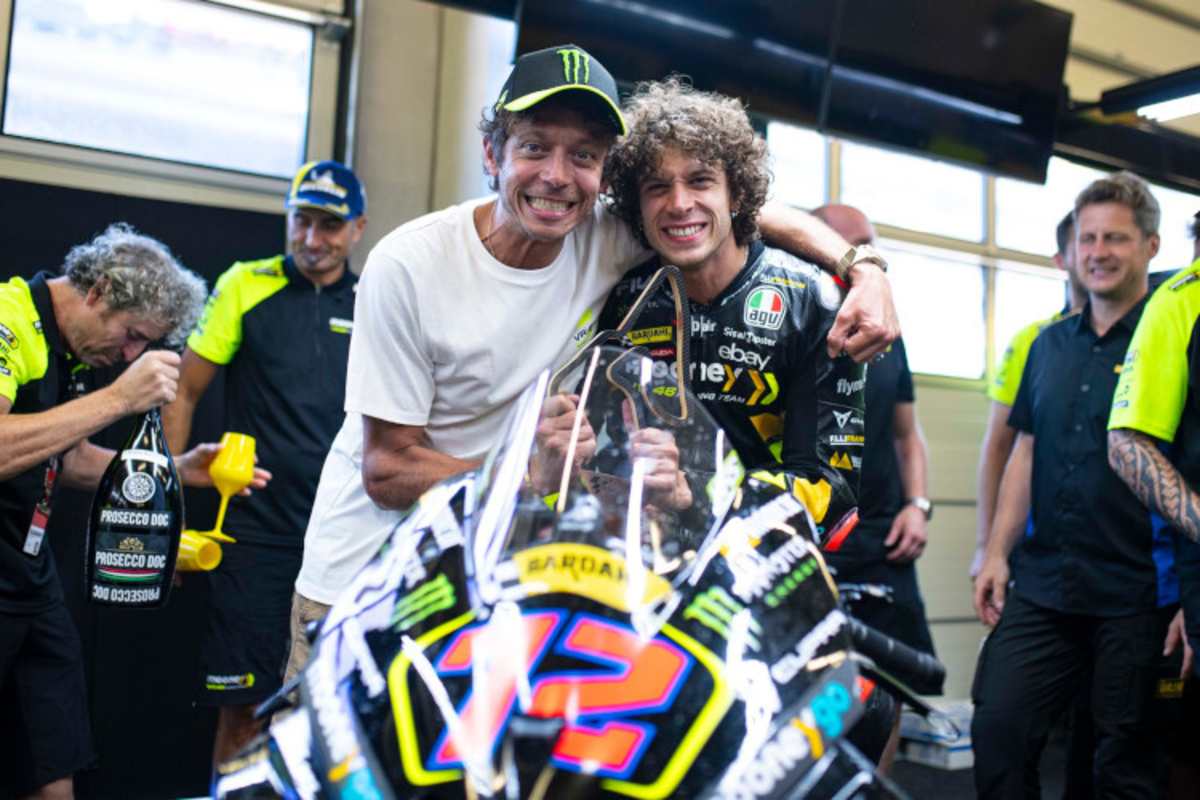 Marco Bezzecchi bereitete Rossi 2023 auch viel Freude