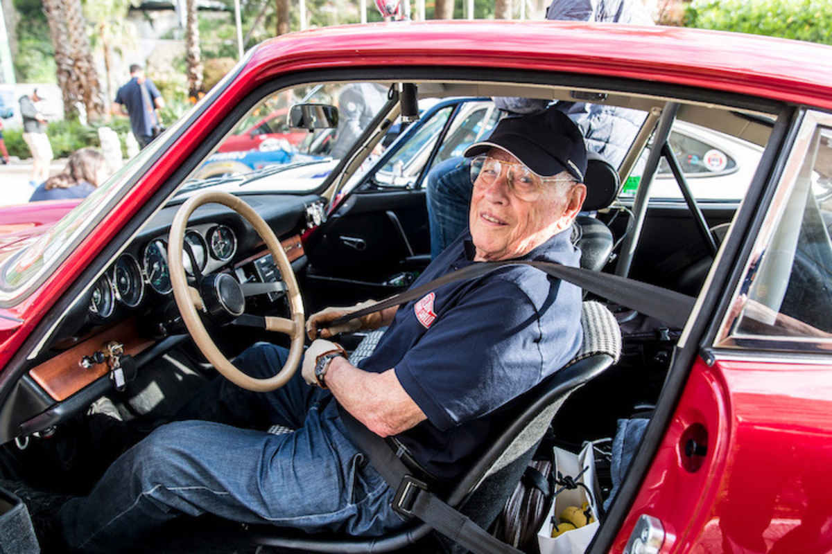 Herbert Linge 2018 am Col de Turini