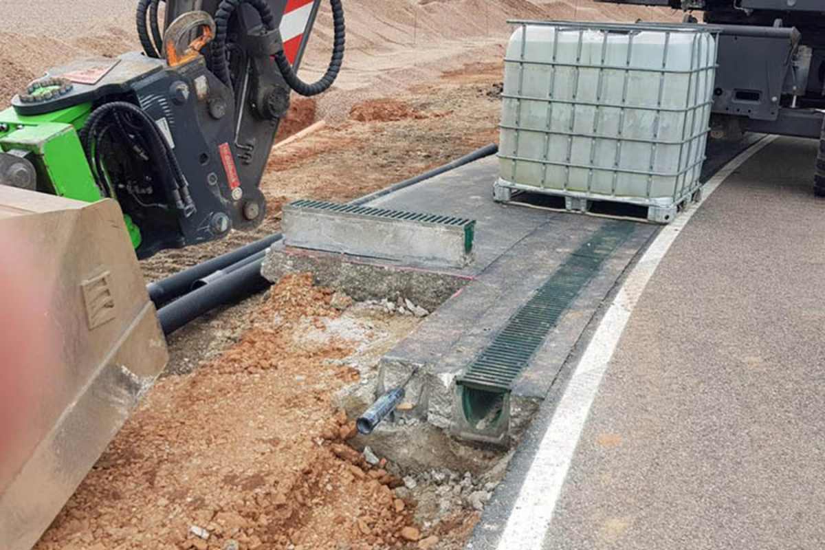 Kurve 1: Auch die Entwässerung bleibt ein Thema 