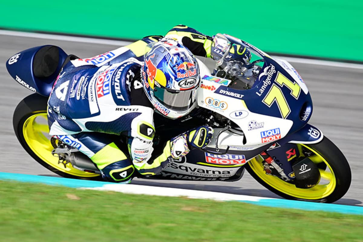 Ayumu Sasaki auf der Liqui-Moly Husqvarna