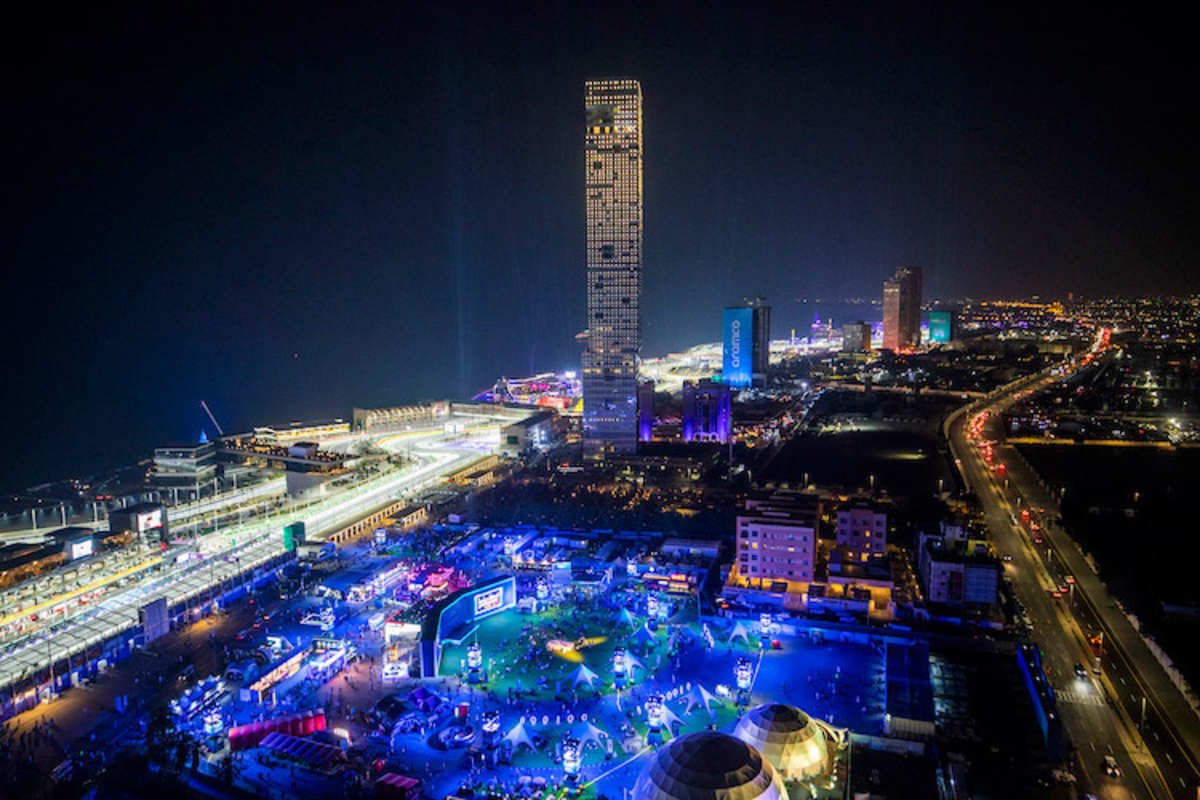 Die 2021 eingeweihte Formel-1-Strecke in Dschidda wurde von Ing. Hermann Tilke designt