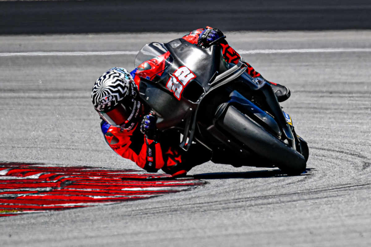 Lorenzo Savadori mit «s-duct» an der Frontverkleidung