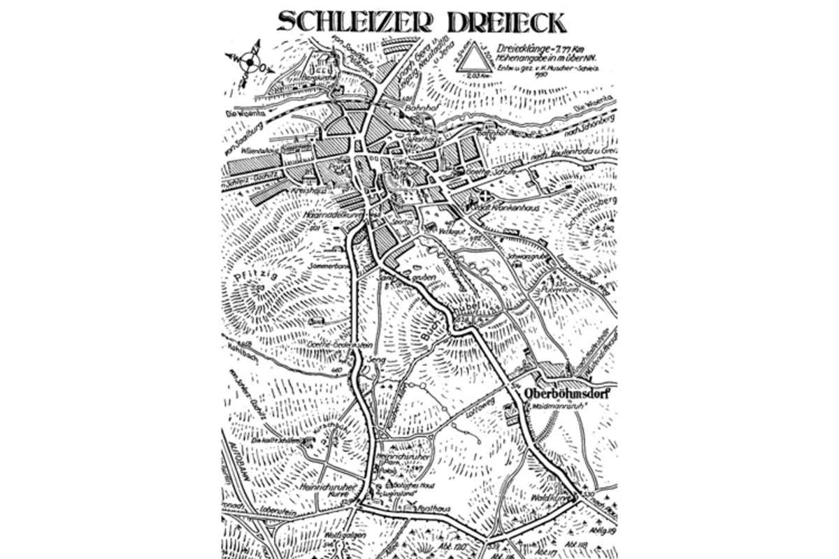 Über 7 Kilometer war die Strecke bis 1987 lang