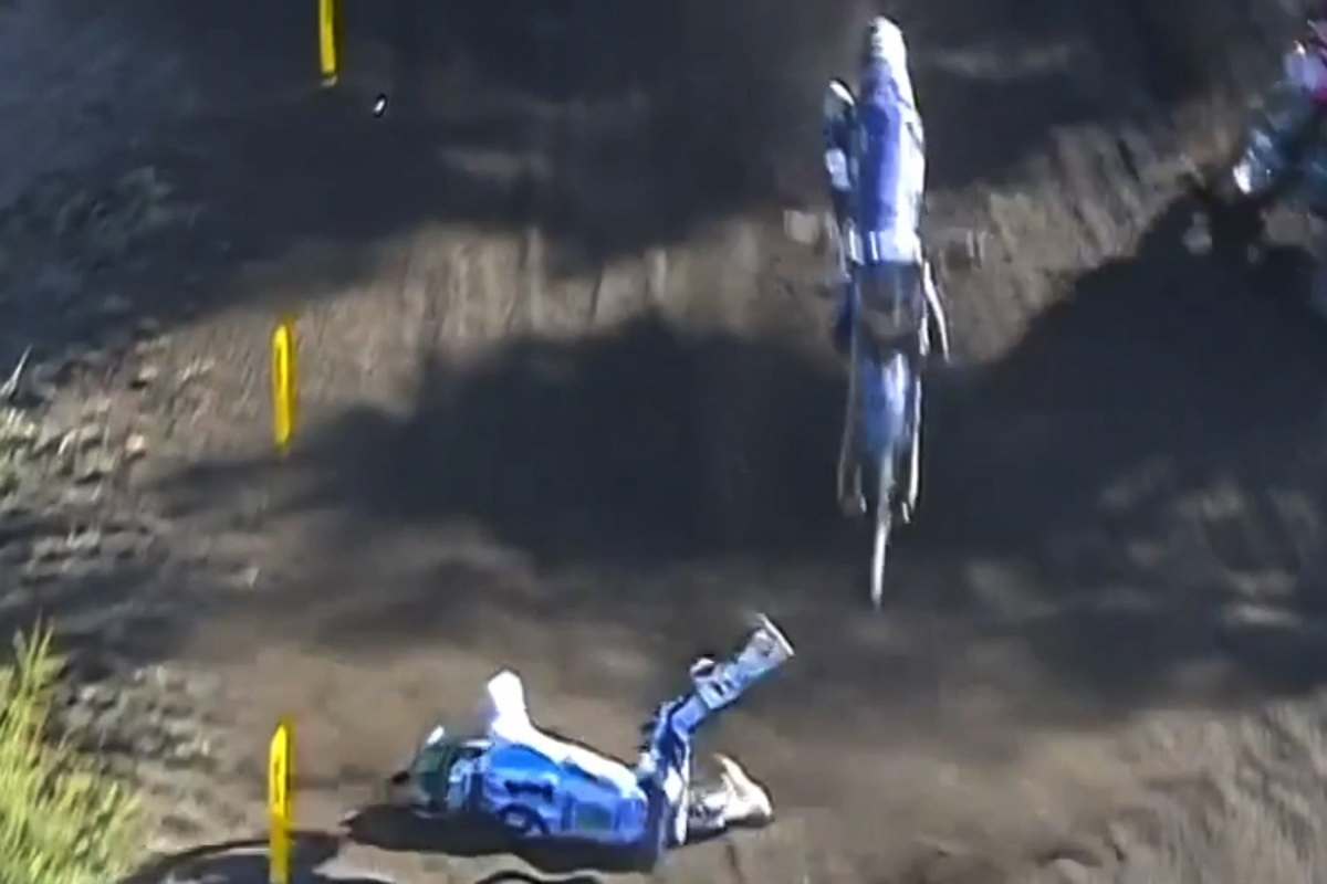 Seewer hatte Glück, nicht von seinem Bike getroffen zu werden