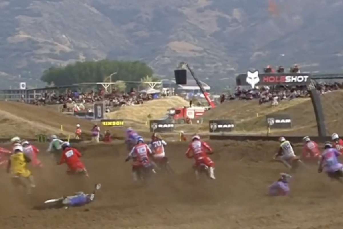 Jeremy Seewer stürzte nach dem Start