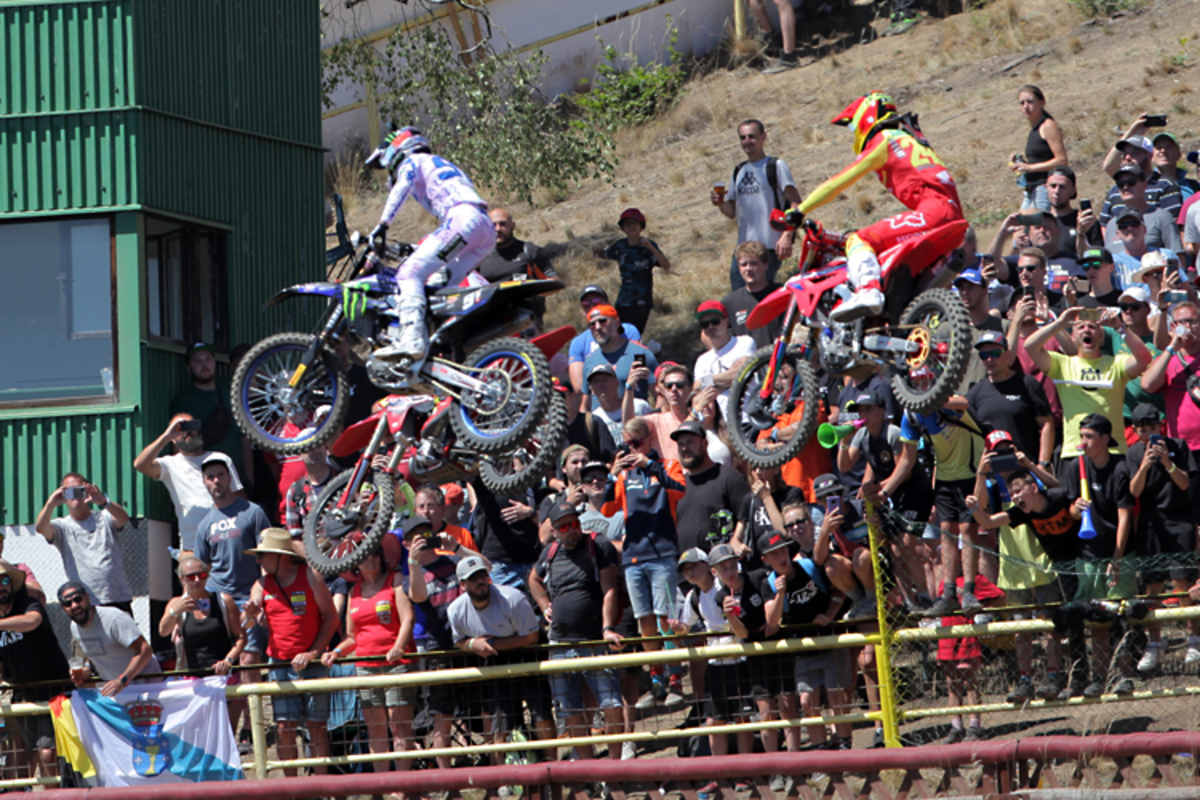 Jeremy Seewer nahm die Sprungkombination als Dreifachsprung