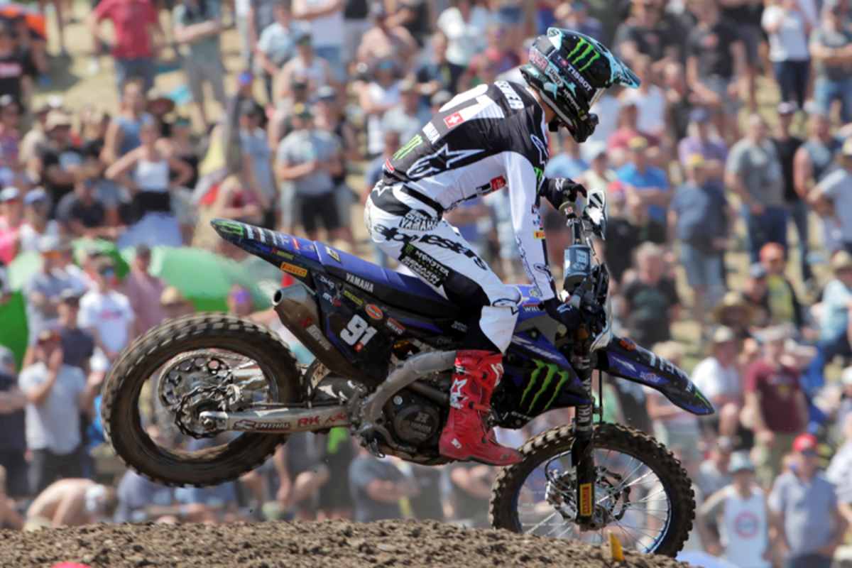 Jeremy Seewer führte den ersten Lauf 11 Runden lang an