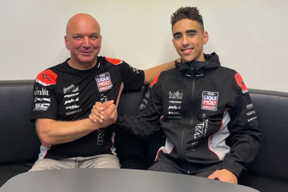 Jürgen Lingg mit Senna Agius