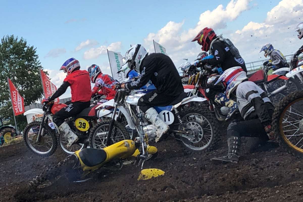 Voller Einsatz beim Start