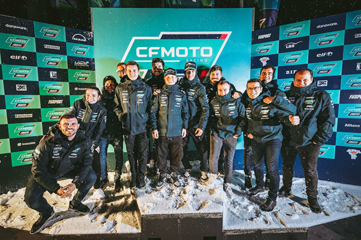 Eine Teamvorstellung im Winter in Sachsen hat seine Tücken