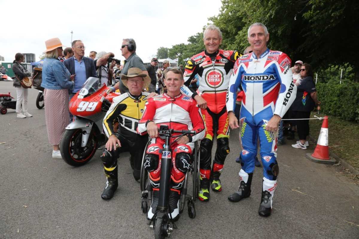 Drei US-Top-Stars und Mick Doohan