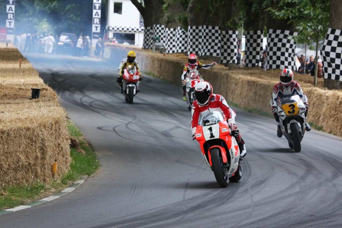 In Goodwood gab es ordentlich Zweitakt-Geruch