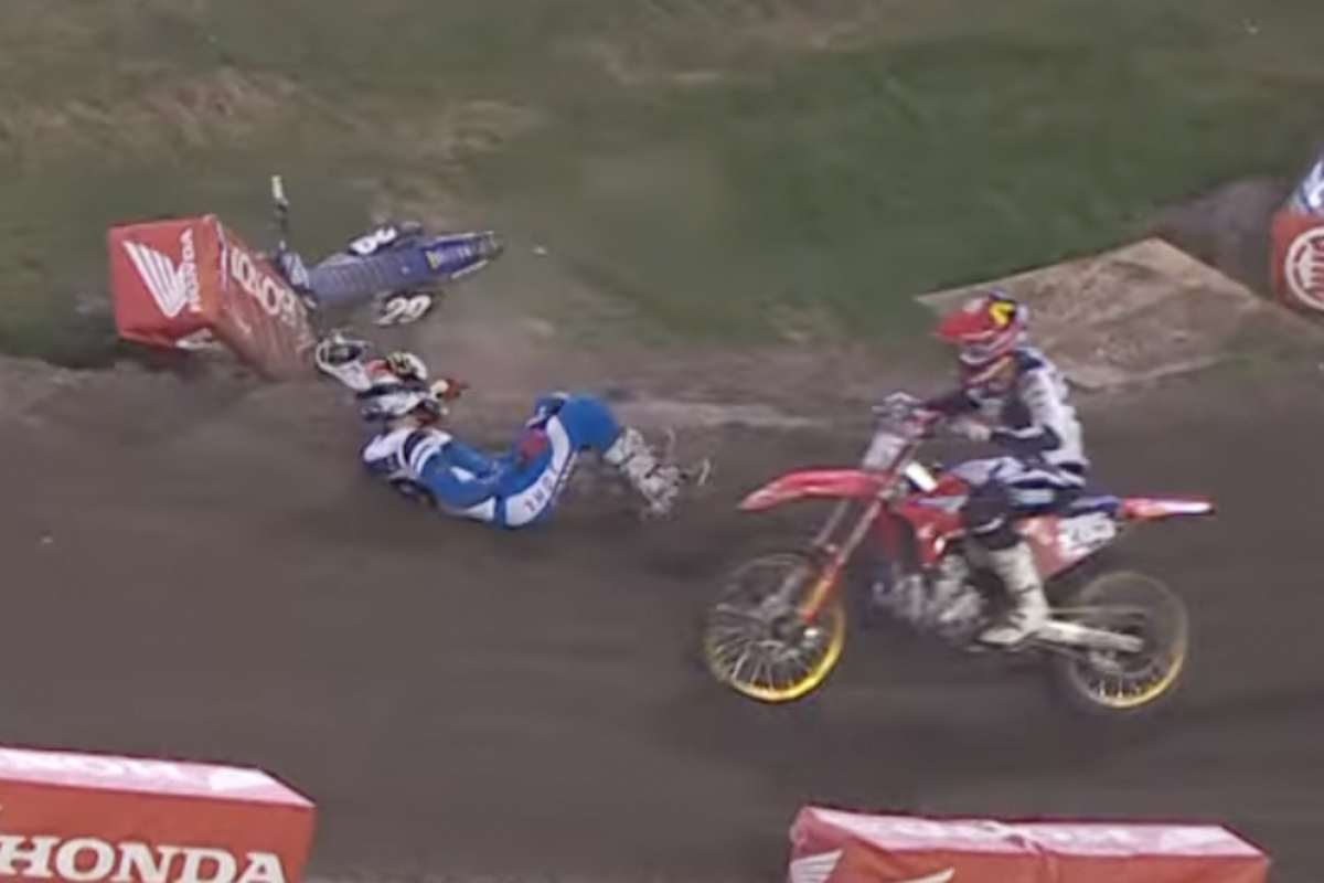 Thrasher stürzt erneut