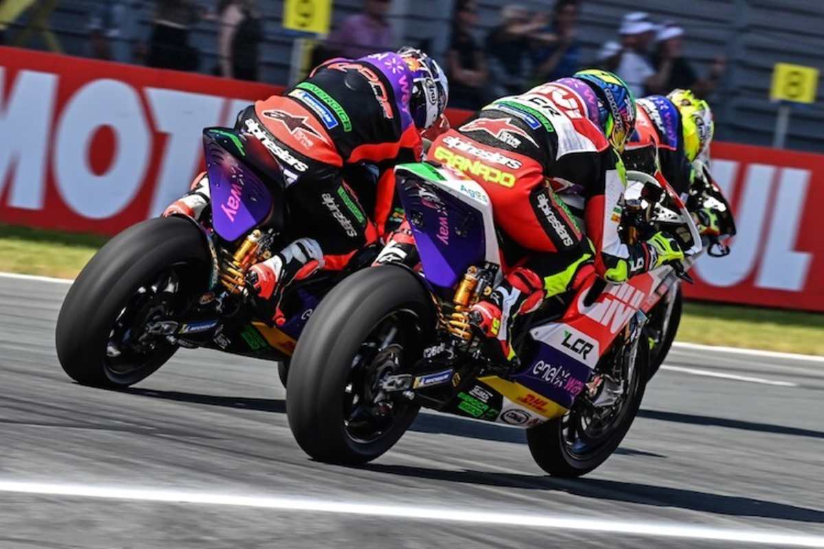 Der Polesetter hatte kein leichtes Spiel und musste sich den Sieg erkämpfen