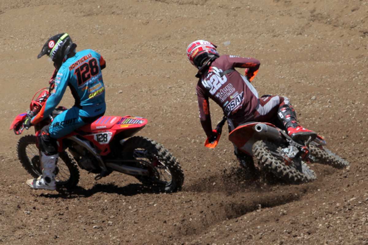 Ivo Monticelli im Duell mit Tom Koch