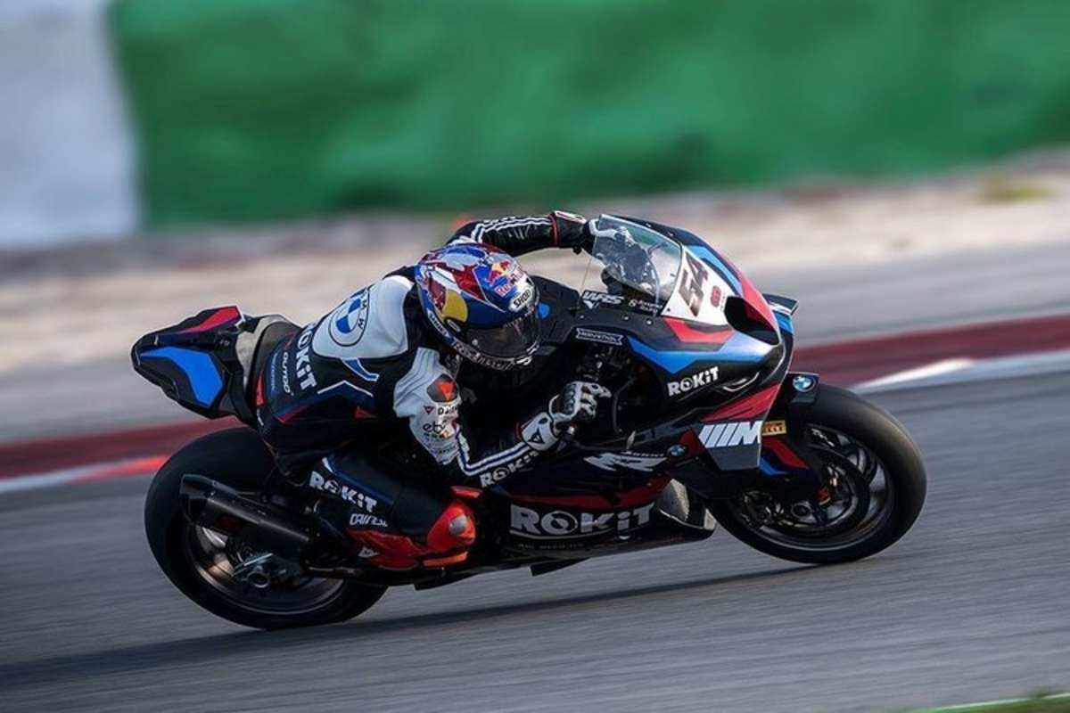 Toprak Razgatlioglu beim ersten Test mit BMW