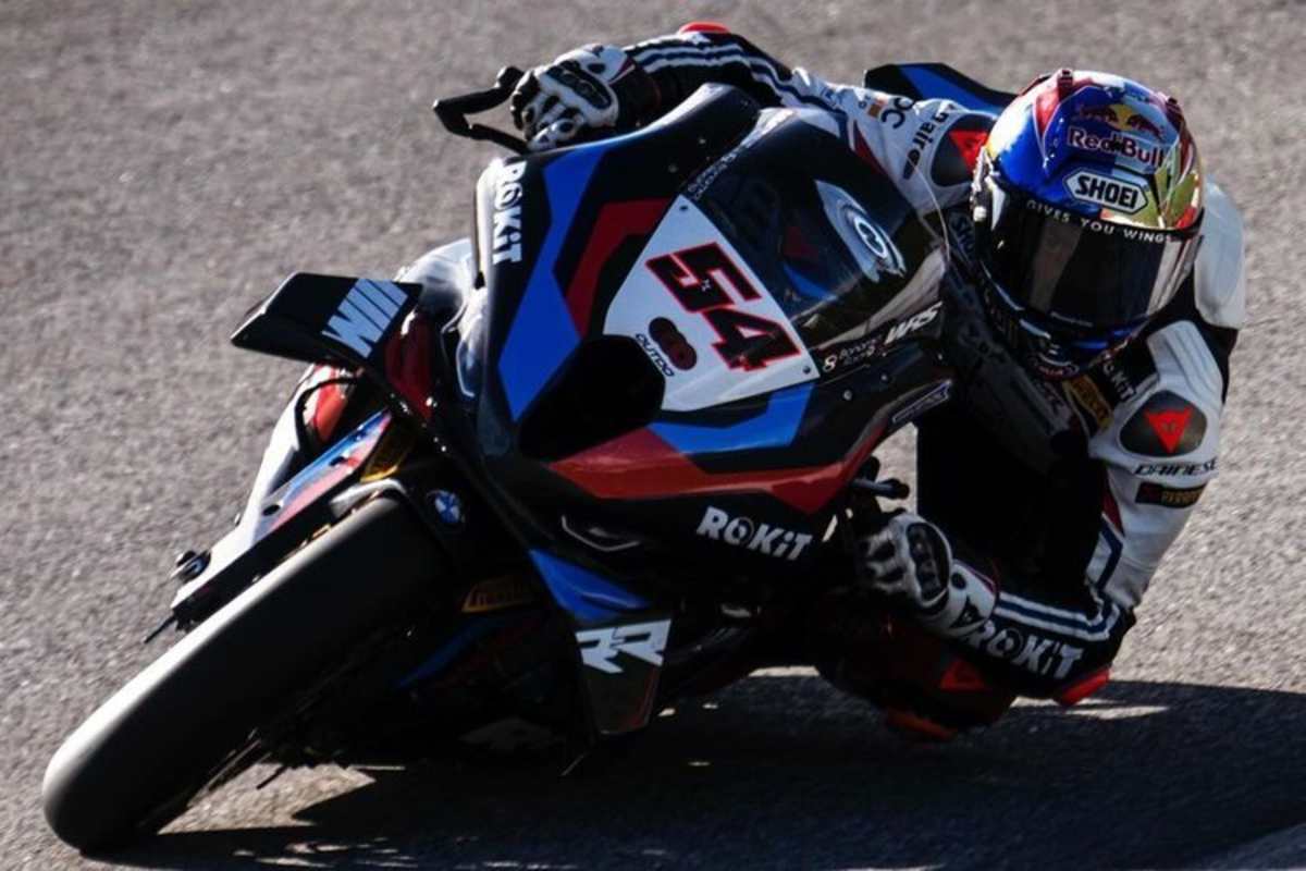 Toprak Razgatlioglu beim ersten Test mit BMW