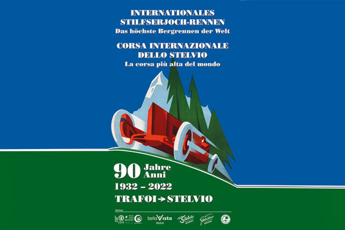 Das Plakat zum Stilfser Joch-Rivival