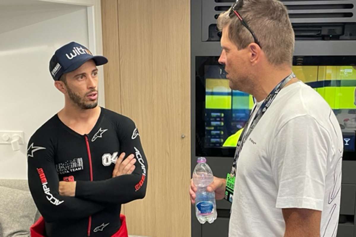 «Ich fahre lieber Motocross als Rad», sagte Andrea Dovizioso zu Jan Ullrich