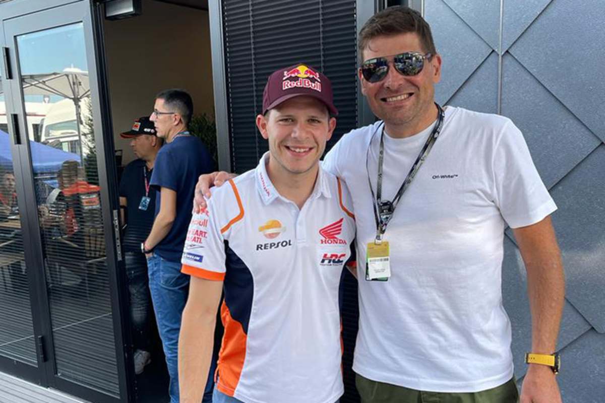Jan Ullrich mit Stefan Bradl