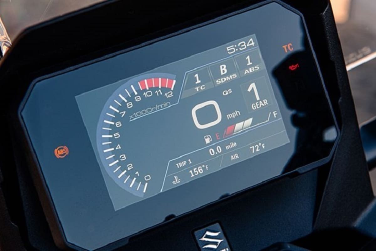 Alles im Blick: TFT-Display mit 5 Zoll Diagonale