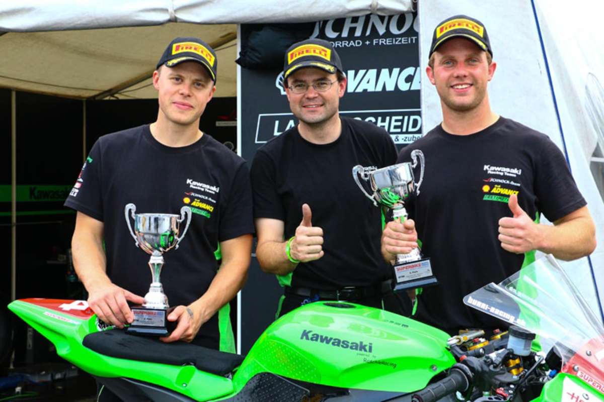 Ville Valtonen, Raschle und Chris Burri (v.li.)