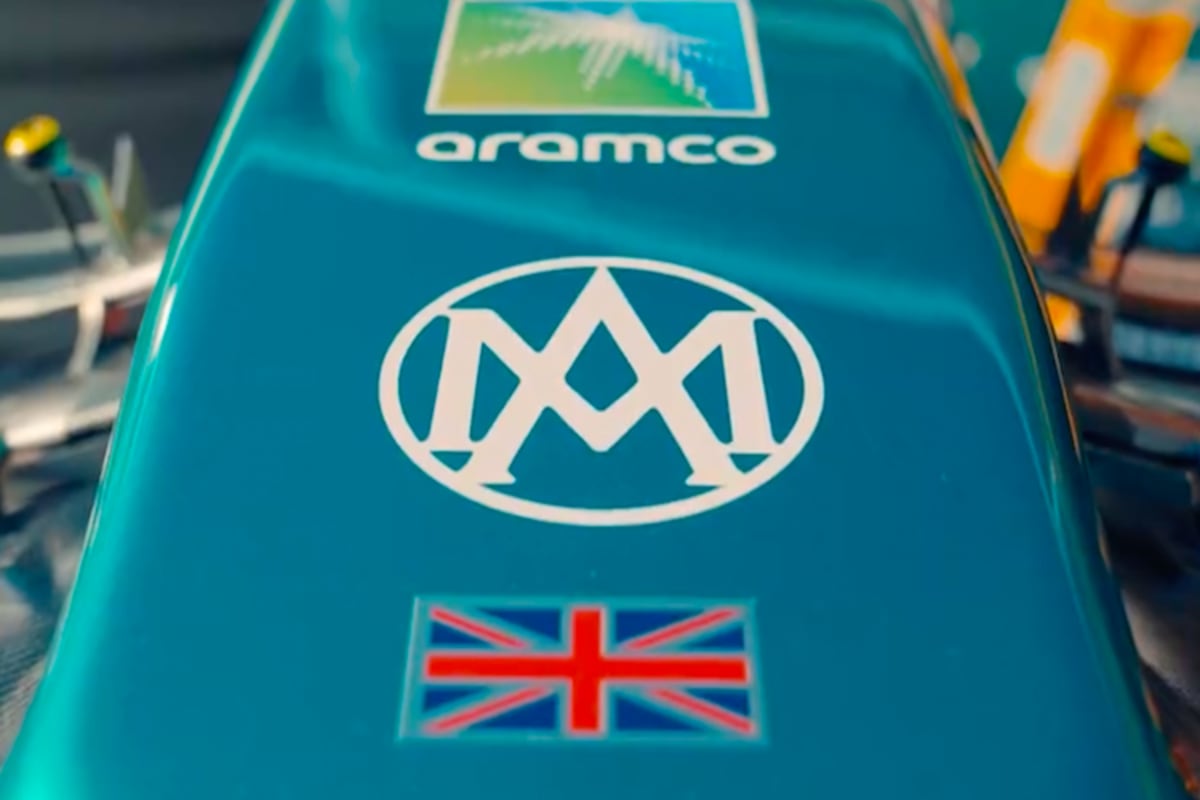 Aston Martin fährt beim Frankreich-GP 2022 mit dem 100 Jahre alten Logo